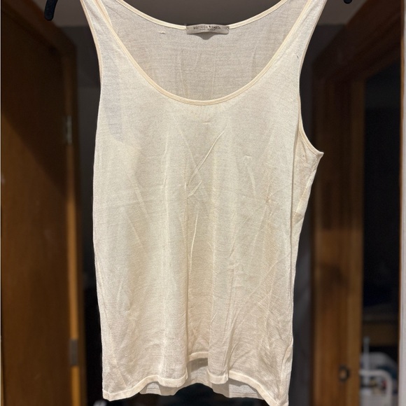 EUC 100% silk Bottega Vaneta silk doubles tank. Two pieces both silk - Picture 7 of 9